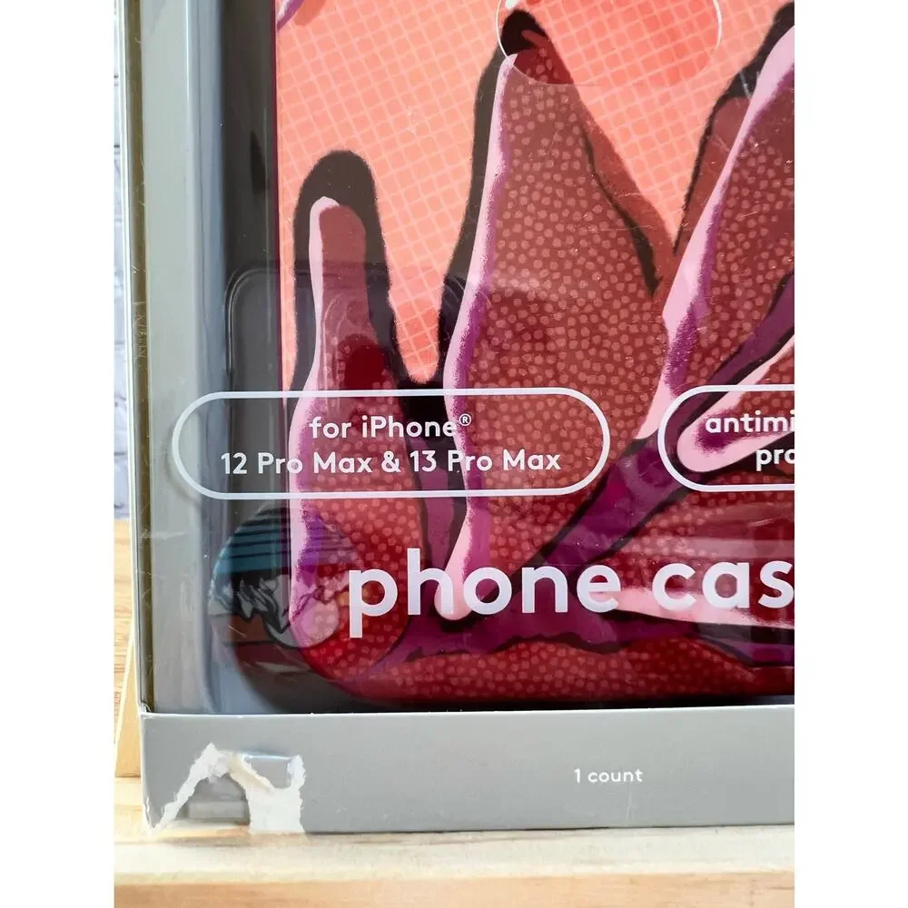 Heyday Purple Apple iPhone 12 Pro Max, 13 Pro Max Hard Case Rubber Bumper NIB